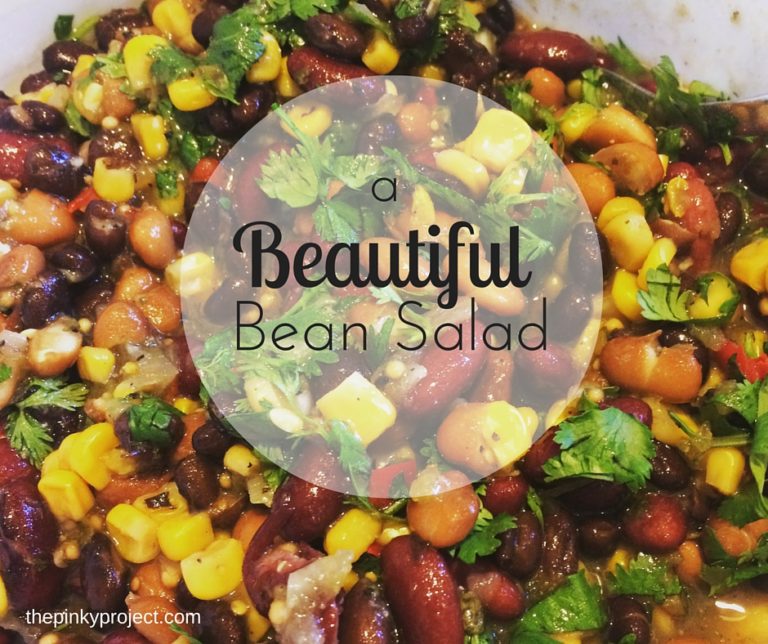 bean salad poster