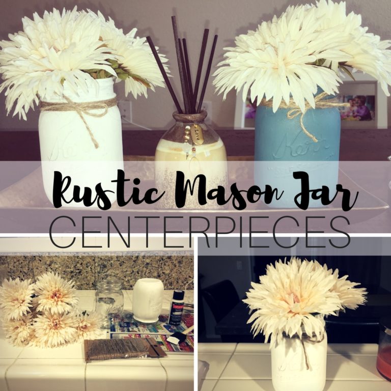 Rustic Mason Jar Centerpiece_Featured Image