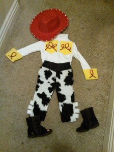 No Sew Jessie (from Toy Story) Costume for Halloween! Yee Haw! | The ...